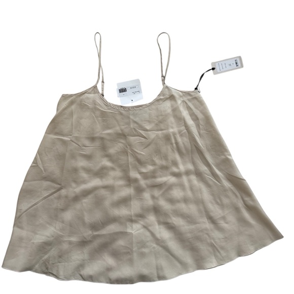 NWT Brochu Walker Silk Camisole Bone Sz P - Picture 2 of 10